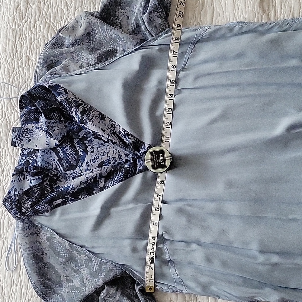 Marc Aurel Women's Animal Print Chiffon Blouse- Size 42 - Picture 11 of 16